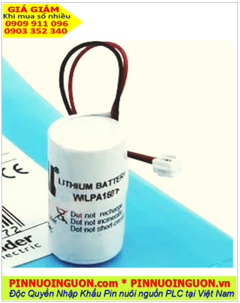 WILPA 1607 schneider; Pin nuôi nguồn WILPA 1607 schneider PLC battery BR-2/3A